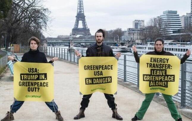 Title: Greenpeace Condamné à Verser Plus de 660 Millions de Dollars en Dommages et Intérêts