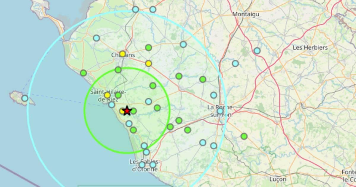 Séisme dans la Vendée : Des Habitants Réveillés par Une Puissante Explosion Acoustique
