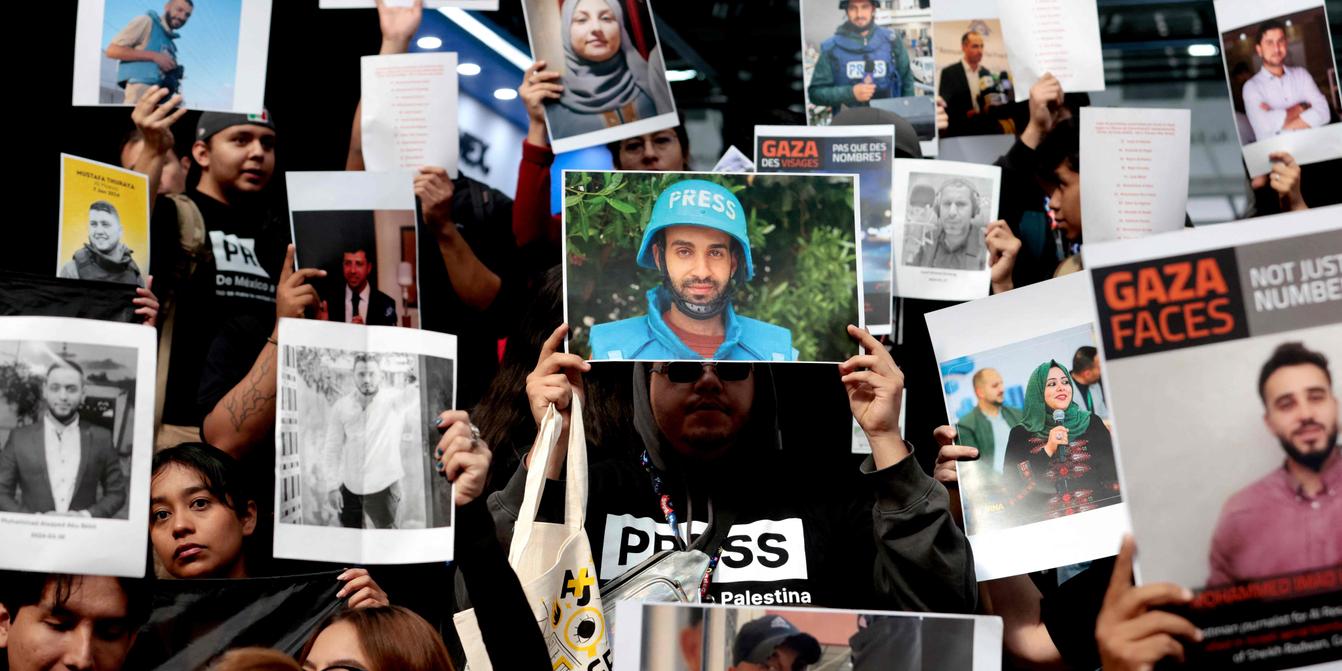 Nombre de journalistes tués en Gaza dépasse le total des deux guerres mondiales