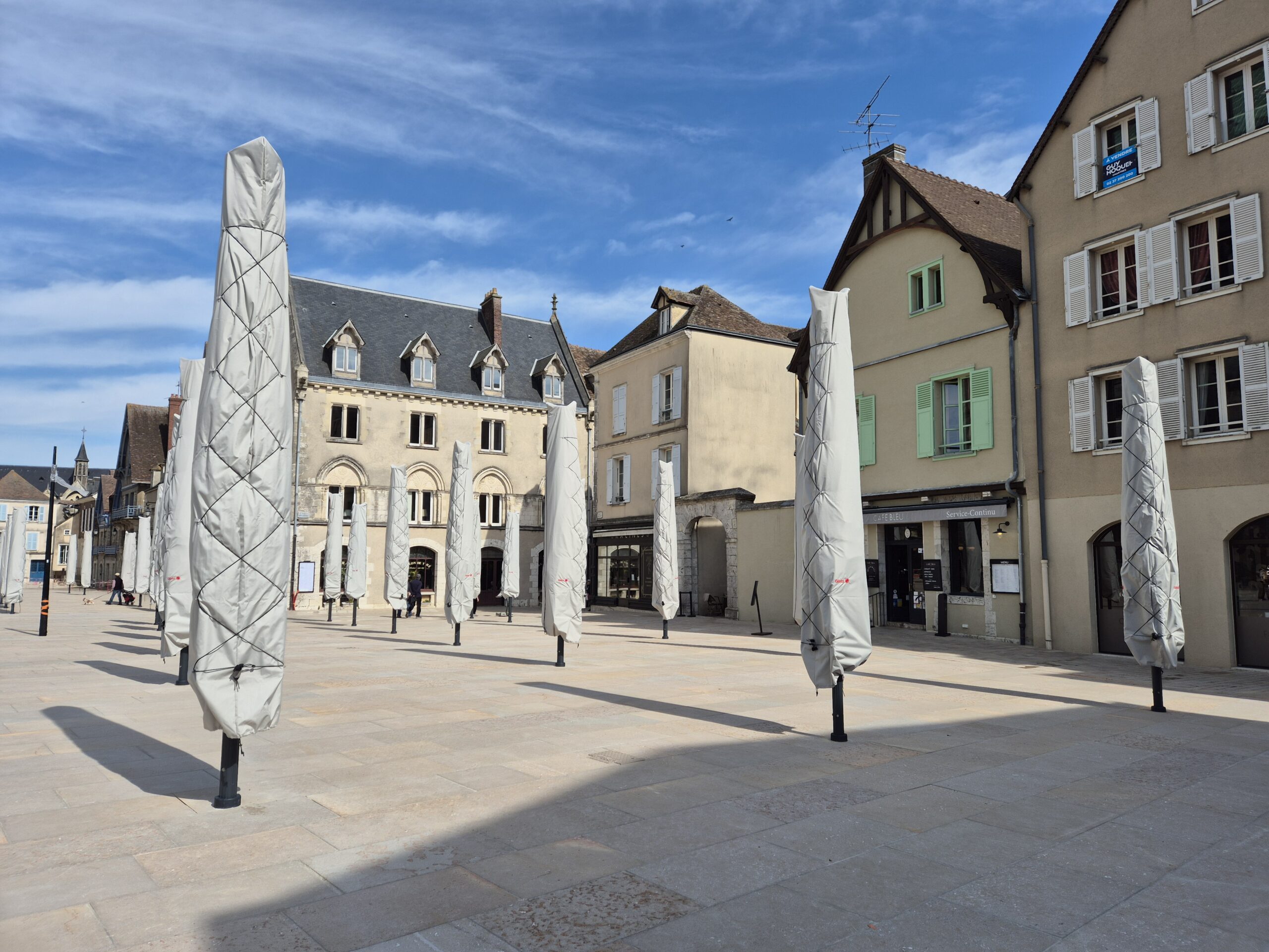 Scandale à Chartres : Le Maire Gorges Abat des Arbres Centenaires Pour Des Parasols Coûtant Plus de 300 000 €