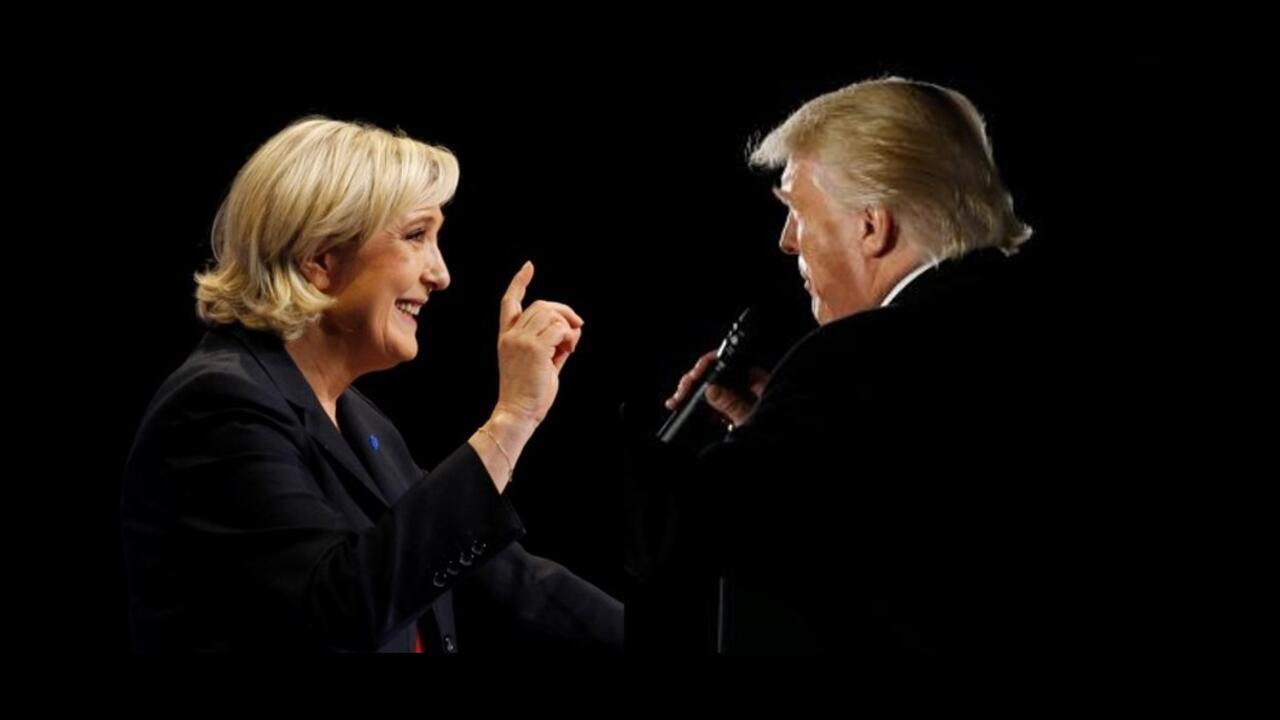 Trump défend Le Pen face à la justice française