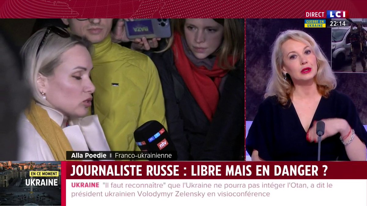 France : L’ambassadrice ukrainienne Alla Poedie, une figure problématique sur les écrans de LCI