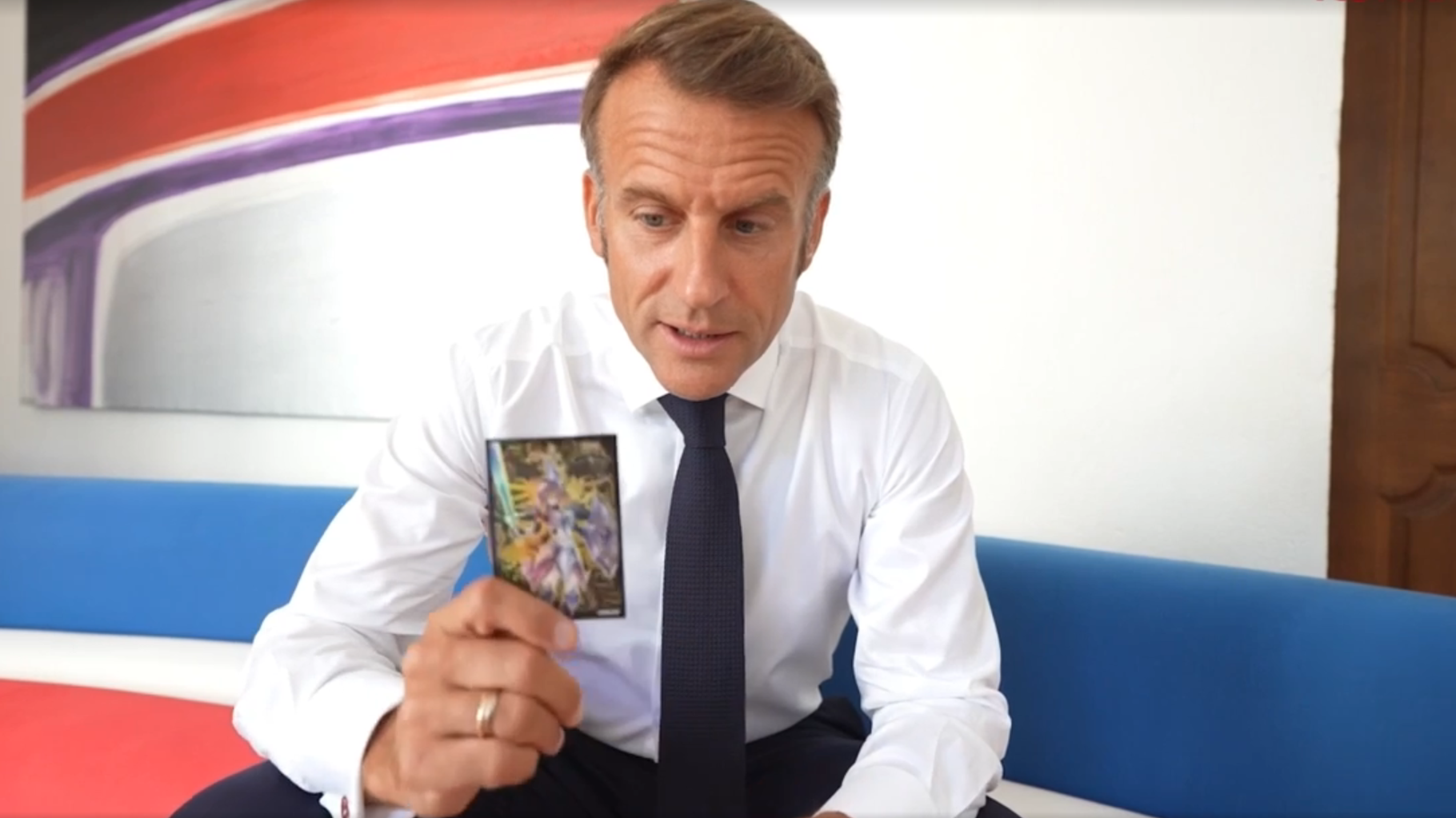 Macron et le Yu-Gi-Oh : Une démonstration d’indifférence face à la crise économique de la France
