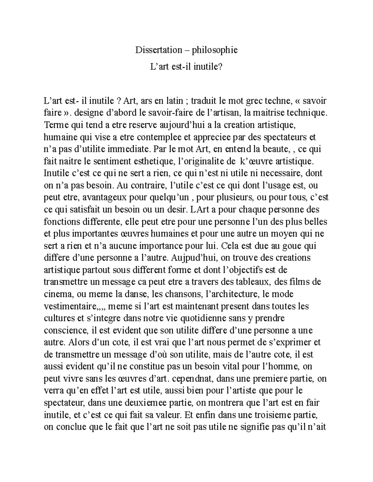 L’État crée une structure inutile qui ne sert à rien